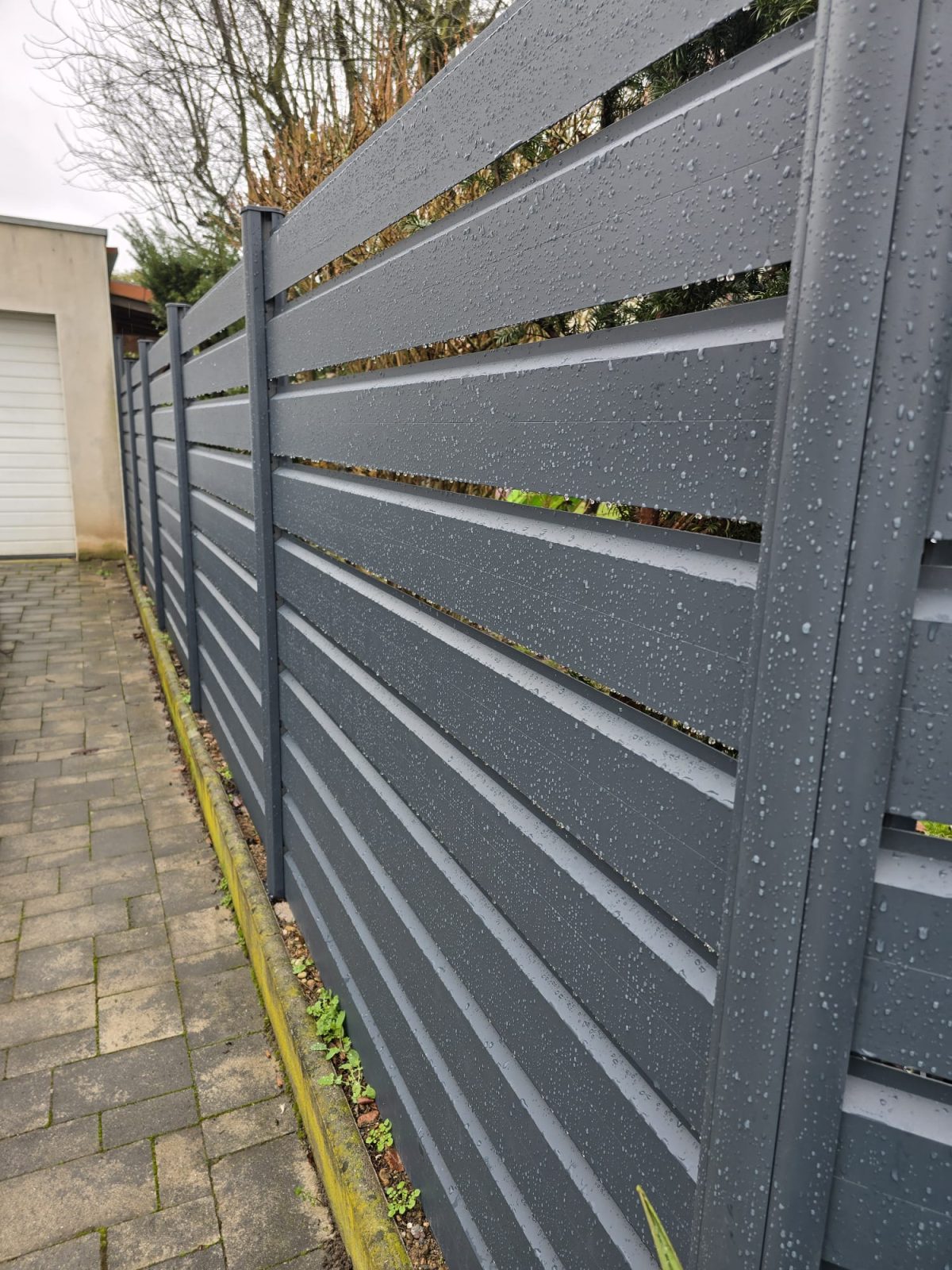 Clôture en aluminium modèle Persienne – Image 2